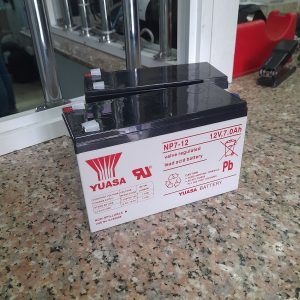 Yuasa 12V 7.2Ah lead-acid battery