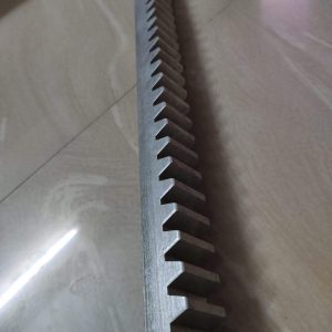 Steel sliding gate gear rack, 2 meter length,
